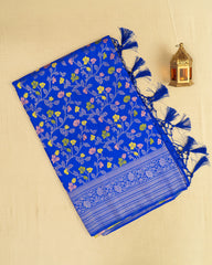 SC5461 (2) - Soft Silk Saree With Meena Butta