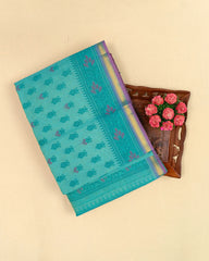 SC3080 - Cotton With Zari Border
