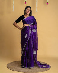 Fendy designer Saree