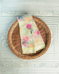 SC3300-Chiffon Digital Print Saree