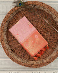 SC2876 - Linen Cotton With Meena Butta