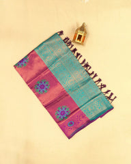 SC2862 - Tissue With Meena Body And Copper Border