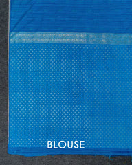 SC5291 - Cotton Brasso Saree With Meena Butta All Over Body