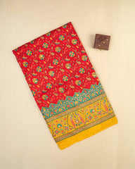 SC5872 - BANDHINI SAREE WITH MIRROR STONE