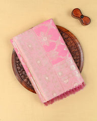 SC3042 - Linen Thread Butta With Neem Zari