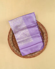 SC3944 - Tissue Silver Zari Meena Butta
