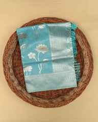 SC3042 - Linen Thread Butta With Neem Zari