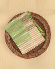 SC3070 - Linen Copper With Silver Butta