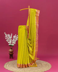 SC3806 - Silk Cotton with Lines Butta