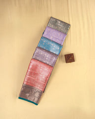 SC4811 - TISSUE WITH JAQUARD BODY AND CONTRAST BORDER