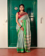 SC7537 - GANGA JAMUNA BORDER SAREE