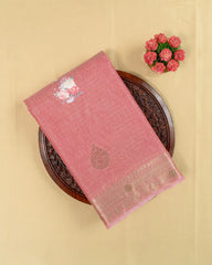 SC3139 - Linen Cotton With Sticker Print And Stone