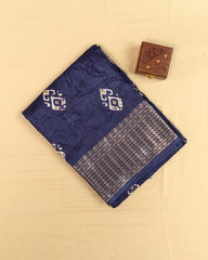 SC4026 - Dola Self Embroidery All Over With Bandhini Print