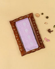 SC4038 - Litchi Silk With Embose And Zari Work