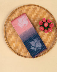 SC4402 - Litchi Silk With Zari Lines Along Body