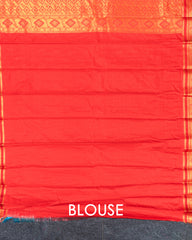 SC3091 - Satin Saree With Copper Butta