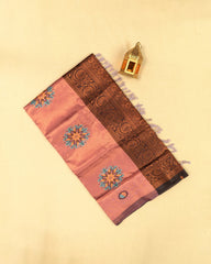 SC2862 - Tissue With Meena Body And Copper Border