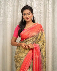 SC6620 - SATIN MULTI STONE SAREE