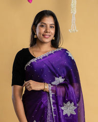 Fendy designer Saree