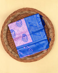 SC3944 - Tissue Silver Zari Meena Butta