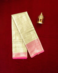 SC4811 - TISSUE WITH JAQUARD BODY AND CONTRAST BORDER