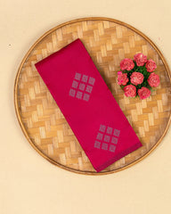 SC4040 - Litchi Silk With Zari Lines Along Body