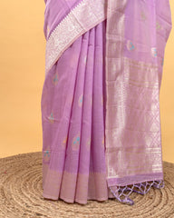 SC3897 - Linen Meena Butta Saree