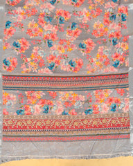 SC3627 - Linen Saree With Sparkling Stone And Embroidery All Over