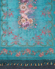 SC5541(2) - EMBROIDERY SAREE WITH FOIL WORK