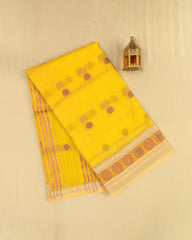 SC3408 - LINEN COTTON WITH COPPER BUTTA AND COPPER STONE