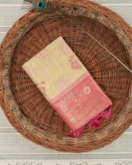 SC2876 - Linen Cotton With Meena Butta