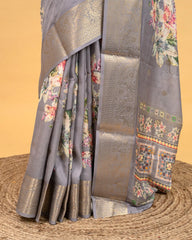 SC3460 - Dola Digital Print With Gold Border