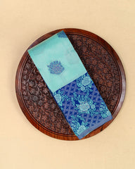 SC3625 - Litchi Silk With Stone And Meena Butta Over Body