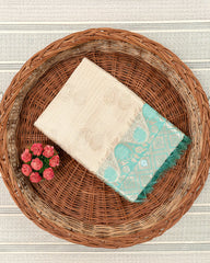 SC3067 - Checked Linen Cream Colour Matching