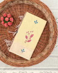 SC3412 - Linen Saree With Multi Stone