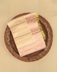 SC3070 - Linen Copper With Silver Butta