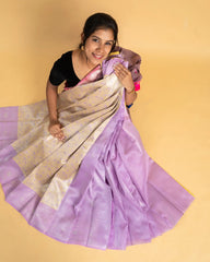 Litchi Silk Saree