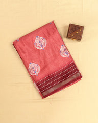 SC4033 - Dola Digital Print With Striped Border