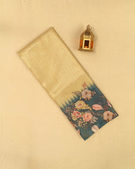 SC2949 - Tissue With Zari Body And Fancy Border