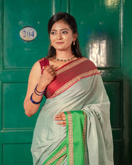 SC7537 - GANGA JAMUNA BORDER SAREE