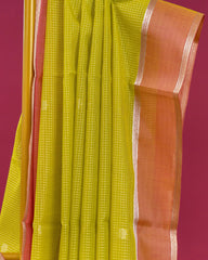 SC3806 - Silk Cotton with Lines Butta