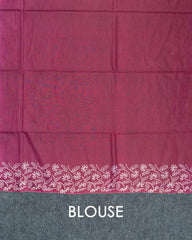 SC2888 - MIXED COTTON WITH WEAVING AND BANDHINI PRINT