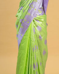 Fancy Top Dyed Saree