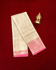 SC4811 - TISSUE WITH JAQUARD BODY AND CONTRAST BORDER