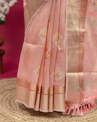 SC3118-Tissue Sequence Saree