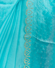 SC3565 - Fendy Saree with Jharkhand Stone