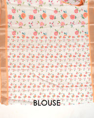 SC3971 - Linen Digital Print With Full Embroidery
