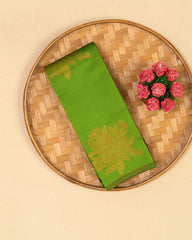 SC3620 - Litchi Silk With Zari Butta