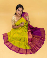 SC1526 - Silk Saree With Zari Butta