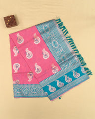 SC3060 - Linen Cotton With Meena Butta
